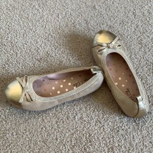 Kids - gold flats